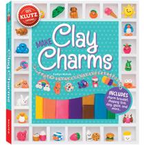 Kit de artesanato Scholastic Make Clay Charms com 9 cores de argila 8+