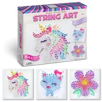 Kit de Artesanato String Art Hapinest - Para Crianças de 10 a 12 Anos