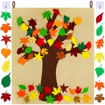 Kit de artesanato Supla Fall Tree of Thanks com 52 peças de enfeites