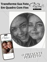 Kit De Artesanato: Transforme Sua Foto Em Quadro Com Fios