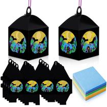 Kit de artesanato VIHOSE Halloween Bat, papel de seda, lanternas x16 Kit de artesanato VIHOSE Halloween Bat, papel de seda, lanternas x16