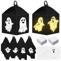 Kit de artesanato VIHOSE Halloween Ghost Paper Crafts 16 conjuntos