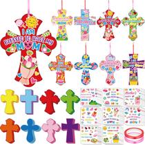 Kit de artesanato Watersay 48 Set Religious Mother's Day DIY Cross Kit de artesanato Watersay 48 Set Religious Mother's Day DIY Cross