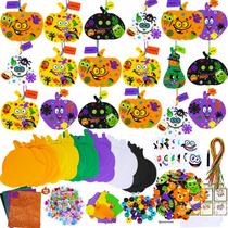 Kit de Artesanato Winlyn - Decorações de Abóbora de Halloween para Crianças (36 Peças)