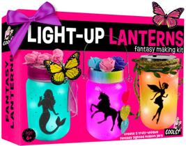 Kit de artesanato WOOODLIFY Light-up Unicorn Fairy & Mermaid Lanterns Kit de artesanato WOOODLIFY Light-up Unicorn Fairy & Mermaid Lanterns
