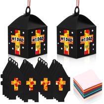 Kit de artesanato Yaomiao, lanternas do Dia dos Pais, ornamentos cruzados