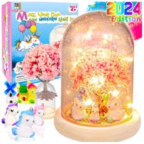 Kit de artesanato YOFUN Faça seu próprio unicórnio Night Light Kids 4-9Y