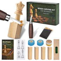 Kit de Artesanía Fácil EasyTime para Principiantes en Tallado de Madera DIY Kit de Artesanía Fácil EasyTime para Principiantes en Tallado de Madera DIY