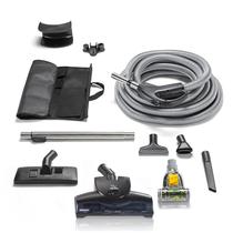 Kit de aspiração central Prolux 9m com bicos turbo para limpeza versátil