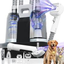 Kit de Aspiradora y Secadora para Cuidado de Perros FOTING 2.1L 10000Pa