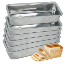 Kit de assadeira, * 6 unidades * forma de pão caseiro, bolo inglês e gelo n 3 grande - LIMA FORMAS
