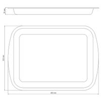 Kit De Assadeiras Antiaderente 40Cm Vermelha 2 Peças Tramontina