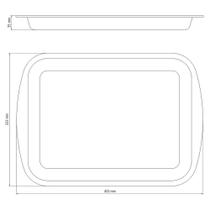 Kit De Assadeiras Antiaderente 40Cm Vermelha 2 Peças Tramontina