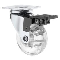 Kit de até 6 Rodízio Giratório Em Gel 50mm Com e Sem Trava Renna uso Profissional escolha seu kit