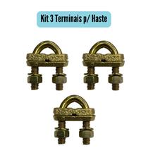 Kit de Aterramento Caixa de Inspeção Cônica Terminal Para Haste Grande/Pequeno