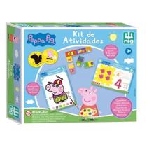 Kit De Atividade Peppa Pig Educativo 0527 - Nig - NIG Brinquedos