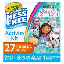 Kit de atividades Crayola Color Wonder Gabby's Dollhouse 3+ Years