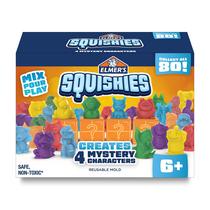 Kit de atividades DIY Elmer's Squishies Kids Create 4 personagens