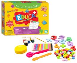 Kit De Atividades Educa Mais Nig Baby Brinquedos Ref 480