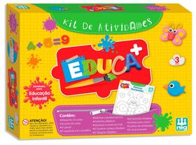 Kit de Atividades Educa p/ Educação Infantil - Nig - Nig Brinquedos