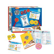 Kit de Atividades Educação Infantil Alfabetização Pintura Jogo da Memória Patrulha Canina Brinquedo Educativo- Nig 0688