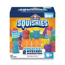 Kit de atividades Elmer's Squishies DIY Squishy Toy 2 personagens