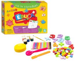 Kit De Atividades Infantil Educa Mais Nig Brinquedos Kit De Atividades Infantil Educa Mais Nig Brinquedos