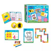 Kit de Atividades Infantil - Peppa Pig - Nig Brinquedos