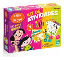 Kit De Atividades Infantil Show Da Luna Pedagógico Nig