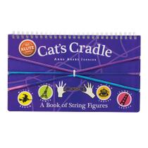 Kit de atividades Klutz Cat's Cradle com corda para crianças a partir de 6 anos