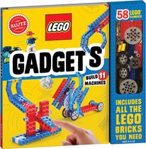 Kit de atividades STEM de gadgets Lego com ciência Klutz