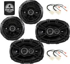 Kit de atualização de alto-falante KICKER DS Series 6.5 e 6x9 para Ford F-150 Kit de atualização de alto-falante KICKER DS Series 6.5 e 6x9 para Ford F-150