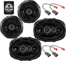 Kit de atualização de alto-falante KICKER DS Series 6.5 e 6x9 para Honda Accord Kit de atualização de alto-falante KICKER DS Series 6.5 e 6x9 para Honda Accord