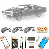 Kit de atualização para Lego Technic Dom's Dodge Charger 42111 com motor