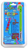 Kit de atualização Rainbow Loom com gancho de metal verde