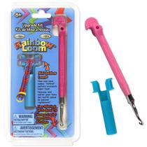 Kit de atualização Rainbow Loom Tail Metal Hook rosa