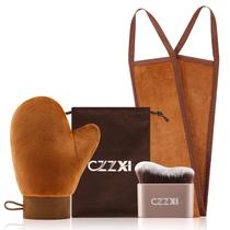 Kit de Autobronzeamento CZZXI com Luva, Pincel e Aplicador para Costas