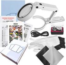Kit de Avaliação de Cards Esportivos BDJBXK com Ferramenta LED e Luvas