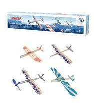 Kit de Aviões de Brinquedo PLAYSTEM com 4 Planadores de Balsa Kit de Aviões de Brinquedo PLAYSTEM com 4 Planadores de Balsa