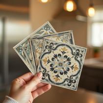 Kit de Azulejo Português Decoração Casa 18 unidades.
