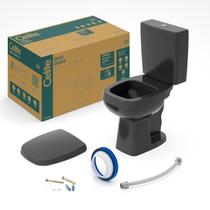 Kit de Bacia com Caixa Acoplada 3/6l e Itens de Instalação City Celite Kit de Bacia com Caixa Acoplada 3/6l e Itens de Instalação City Celite
