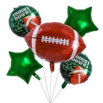 Kit de balão Tough Down, 7 unidades, Mylar Star, redondo, 18-27 polegadas