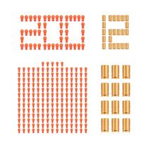 Kit De Balas De Segurança Duráveis, Conjunto De Acessórios Substituíveis Para Armas De Brinquedo, Kit De Balas De Segurança Duráveis, Conjunto De Acessórios Substituíveis Para Armas De Brinquedo,