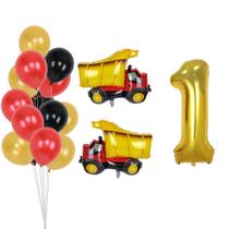 Kit de balões: 21 unidades, Shop Truck Figure 1, balões de Mylar Kit de balões: 21 unidades, Shop Truck Figure 1, balões de Mylar