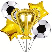 Kit de balões Champion Trophy, 5 unidades Foil Balloons, Inc Kit de balões Champion Trophy, 5 unidades Foil Balloons, Inc
