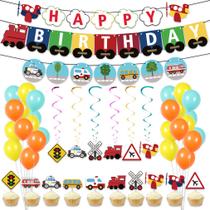 Kit de balões de decoração de aniversário 35 unidades de látex de 12 polegadas
