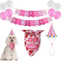 Kit de balões de decoração de aniversário para cães - 21 unidades