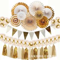Kit de balões de festa, decoração de aniversário de casamento, 52 unidades