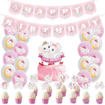 Kit de balões Lovely Pink Elephant Latex, 30 unidades com B Kit de balões Lovely Pink Elephant Latex, 30 unidades com B
