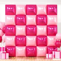Kit de Balões Metalizados FEYG Hot Pink/Rose 48cm - Decoração de Festa
